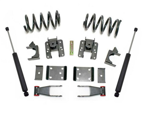 MaxTrac 07-13 GM C/K1500 2WD/4WD Single Cab 2in/4in Lowering Coil Kit - K331324-6