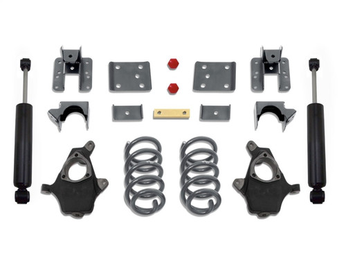 MaxTrac 07-13 GM C/K1500 2WD/4WD Single Cab 4in/6in Lowering Spindle Kit - K331346-6
