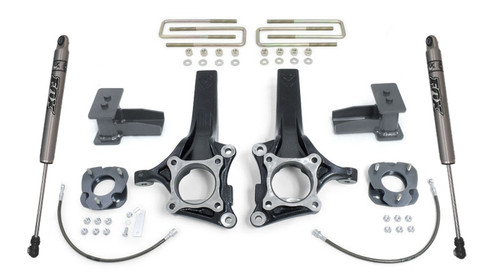 MaxTrac 09-13 Ford F-150 2WD 6.5in/4in MaxPro Elite Spindle Lift Kit w/FOX Shocks - K883464F