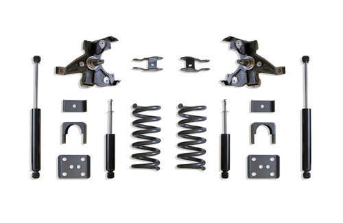 MaxTrac 92-98 GM C1500/2500 2WD Standard Cab 5/6 Lug 3in/5in Lowering Spindles Kit - KS330535H-8 Photo - Primary