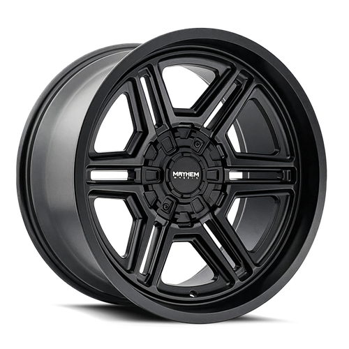 Mayhem 8117 Hermosa 20x10 / 8x165.1 BP / -25mm Offset / 130.8mm Hub Matte Black Wheel - 8117-2181MB Photo - Primary