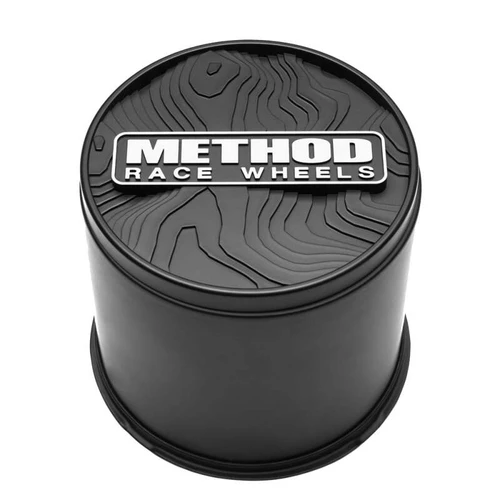 Method Race Wheels Top Push Through Center Cap 130mm - Black - CP-TOPO130-P-B Photo - Primary