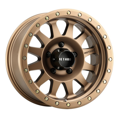 Method MR304 Double Standard 15x8 -24mm Offset 5x4.5 83mm CB Method Bronze Wheel - MR30458012924N