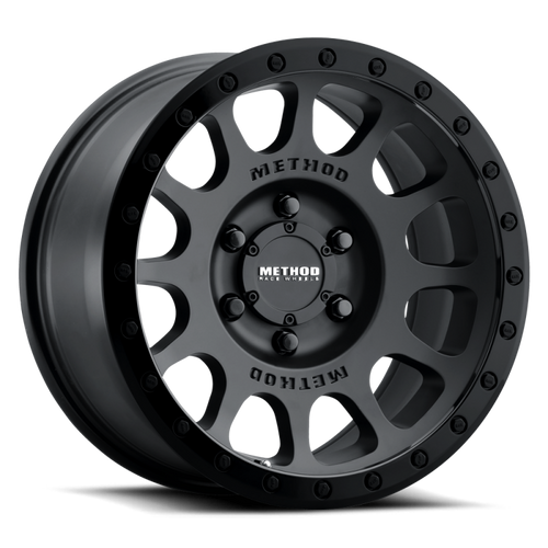 Method MR305 NV 17x8.5 +25mm Offset 6x5.5 108mm CB Double Black Wheel - MR305785601025
