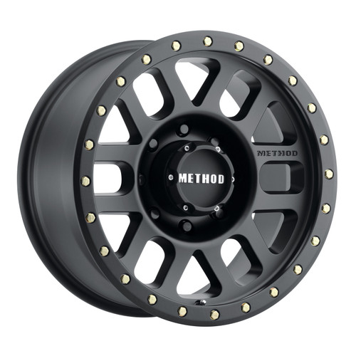 Method MR309 Grid 18x9 0mm Offset 8x180 130.81mm CB Matte Black Wheel - MR30989088500