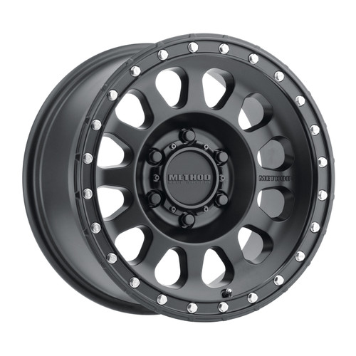 Method MR315 16x8 0mm Offset 6x5.5 106.25mm CB Matte Black Wheel - MR31568060500