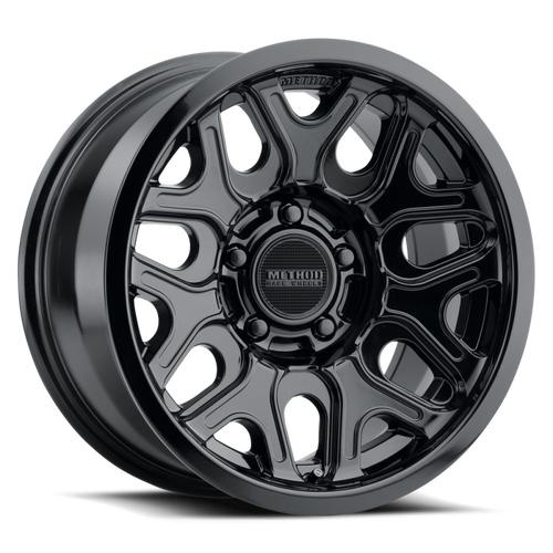 Method MR322 / 20x9 / 6x5.5 BP / 12ET / 5.44in BS / 106.25mm CB - Gloss Black Wheel - MR322290601312