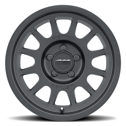 Method MR703 17x7.5 +50mm Offset 5x160 65mm CB Matte Black Wheel - MR70377556550