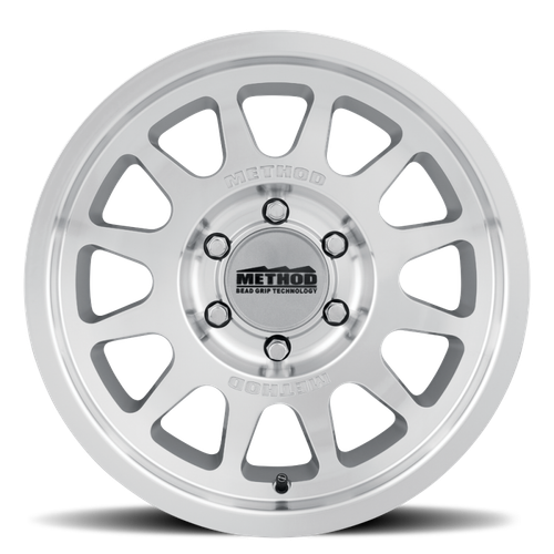 Method MR703 17x8.5 +25mm Offset 6x5.5 106.25mm CB Machined - Clear Coat Wheel - MR70378550325 Photo - Primary