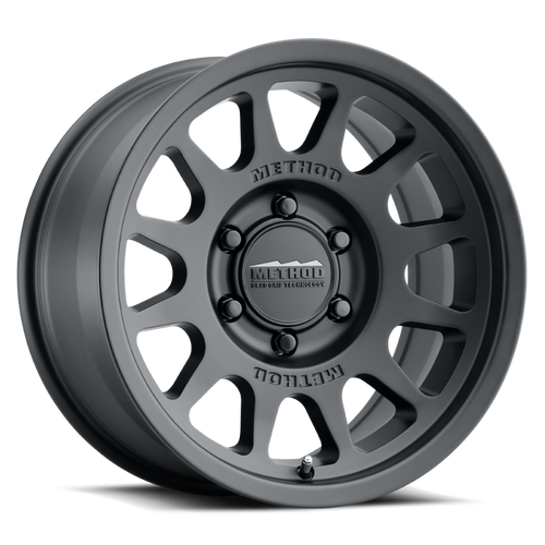 Method MR703 17x8.5 0mm Offset 6x5.5 106.25mm CB Matte Black Wheel - MR70378560500