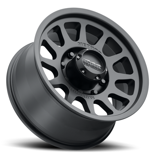 Method MR703 17x8.5 0mm Offset 8x6.5 130.81mm CB Matte Black Wheel - MR70378580500