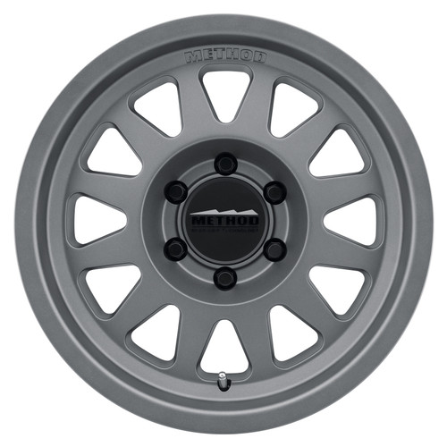 Method MR704 16x8 0mm Offset 6x5.5 106.25mm CB Matte Titanium Wheel - MR70468060800
