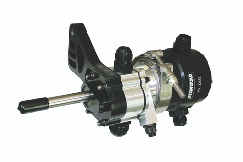 Moroso Chevrolet Big Block Single Stage External Oil Pump - Tri-Lobe - Left Side - 1.200 Pressure - 22654