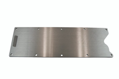 Moroso GM LS1/LS2/LS6/C5R Lifter Valley Plate - 1/4in - Aluminum - 25177