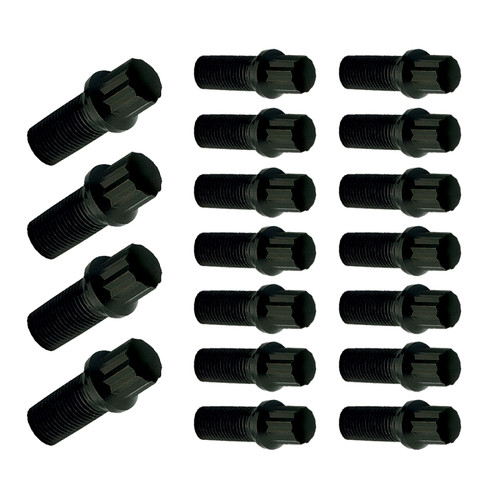 Moroso Chevrolet Small Block Oil Pan Bolts - Set of 18 - 38551