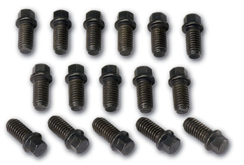 Moroso Header Bolts - 3/8in-16 - Steel - 16 Pack - 38710