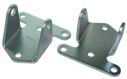 Moroso Chevrolet Big Block/Small Block Motor Mounts - 2-1/8in x 2-3/8in x 3/16in - Steel - 2 Pack - 62510
