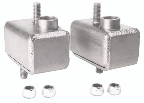 Moroso 79-83 Ford 5.0L Mustang Motor Mounts - 3/16in - Grade 8 Studs - Steel - 2 Pack - 62544