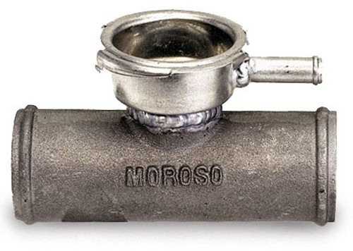 Moroso Radiator Hose Filler - 1-1/2in Hose to 1-1/2in Hose - Cast Aluminum - 63730