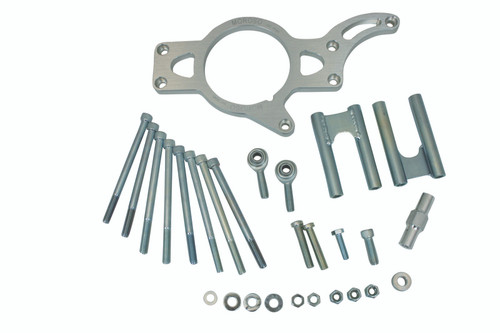 Moroso Chevrolet Small Block Alternator Mount - Meziere Water Pump - 93mm Alternator - 63829