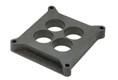 Moroso 4150/4160 Carburetor Spacer - 4 Hole Plenum - 1in - Plastic - 64930