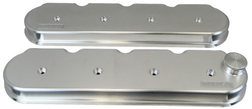 Moroso GM LS Valve Cover - 1.5in - Billet Aluminum - Pair - 68473