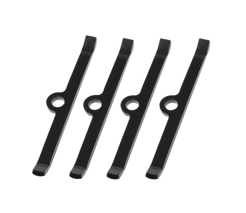 Moroso Pontiac Valve Cover Hold Downs - Steel - Chrome Plated - Set of 4 - 68530