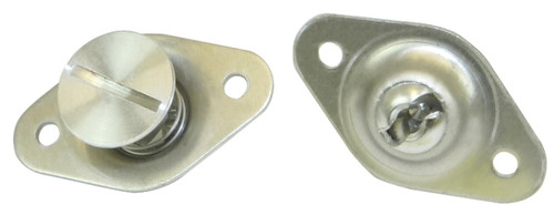 Moroso Quick Fastener - Self Ejecting - 5/16in x .500in - Aluminum - 10 Pack - 71501