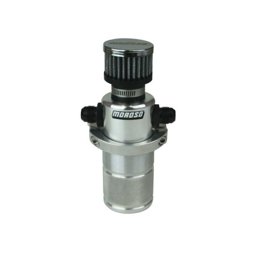 Moroso Compact Breather Tank - Polished - 85396