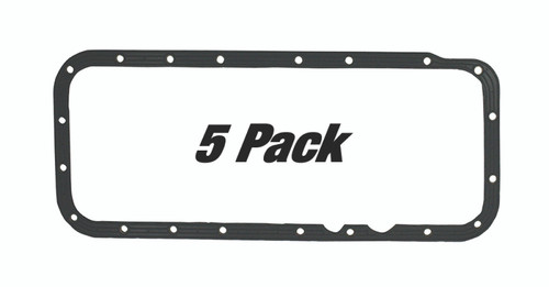 Moroso Chrysler 361-440 HEMI Oil Pan Gasket - One Piece - Reinforced Steel (5 Pack) - 93180