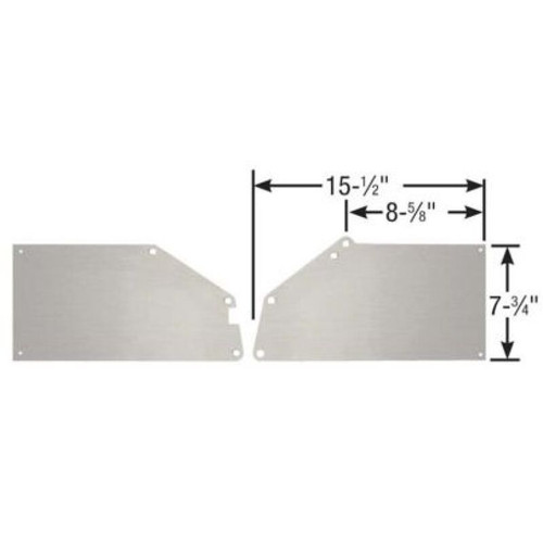 Moroso Ford 4-Valve Modular V8 5.4L Engine 2-Piece Front Motor Plate - C3993