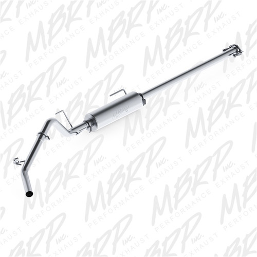 MBRP 2005-2013 Toyota  Tacoma 4.0L EC/CC Cat Back Single Exit AL P Series Exhaust - S5326P
