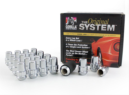 Gorilla Lug Nuts - Set of 20 - Chrome - CTS-V / Camaro Gorilla Lug Nuts - Set of 20 - Chrome - CTS-V / Camaro
