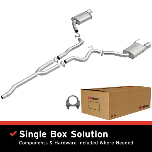 MagnaFlow BRE Exhaust Kit 15-22 Ford Mustang 2.3L - 106-0821 Photo - Primary