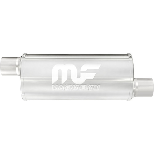 MagnaFlow Muffler Mag SS 6X6 14 2.5/2.5 - 12636