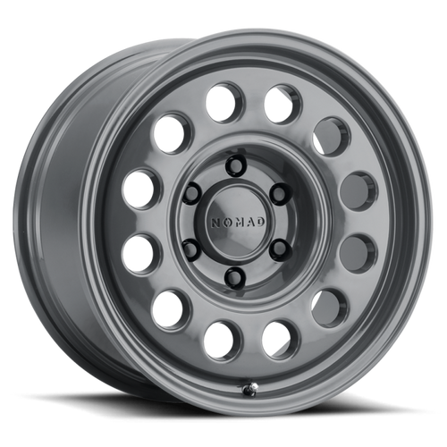 Nomad N501UG Convoy 17x8.5in / 6x139.7 BP / -10mm Offset / 106.1mm Bore - Gloss Grey Wheel - N501UG-78560-10 Photo - Primary