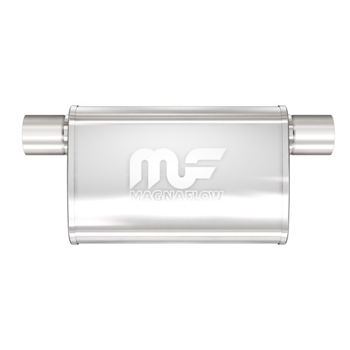 MagnaFlow Muffler Mag SS 4X9 14 2.5/2.5 O/O - 14377