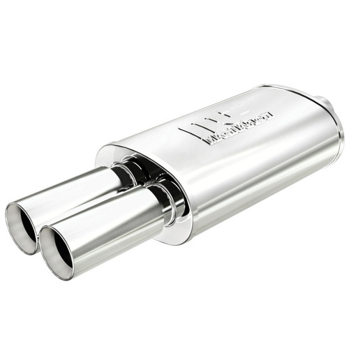 MagnaFlow Muffler W/Tip Mag SS 14X5X8 2.25/3 - 14815