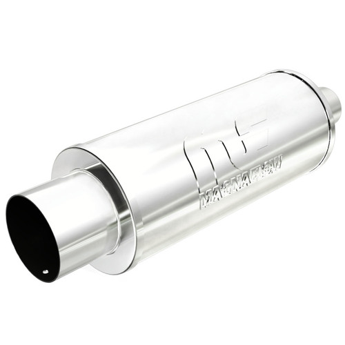 MagnaFlow Muffler W/Tip Mag SS 14X6X6 2.25/4. - 14822