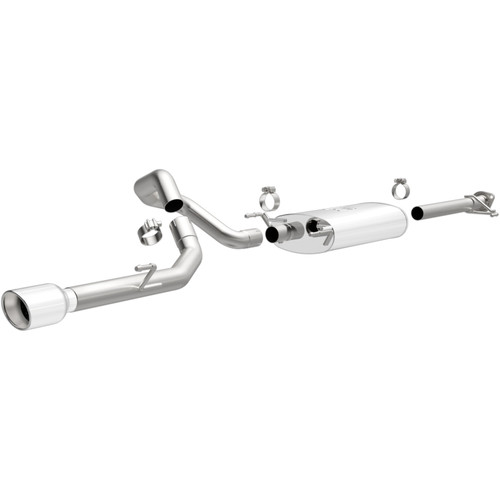 MagnaFlow 12-14 Toyota 4Runner V6 4.0L Single Straight P/S Rear Exit SS Cat Back Performance Exhaust - 15145