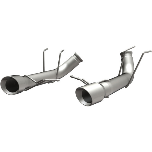 MagnaFlow 13 Ford Mustang Dual Split Rear Exit Stainless Axle-Back Cat Back Exhaust (Competition) - 15152