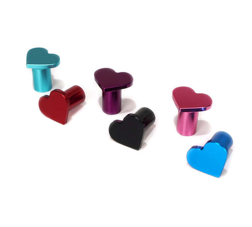 NRG Drift Button Heart Shape Lexus - Pink - DB-H004PK Photo - Primary