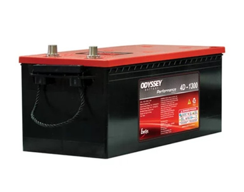 Odyssey Battery Heavy Duty/Commercial/Marine/RV Performance AGM Battery (4D-1300) - ODP-AGM4D