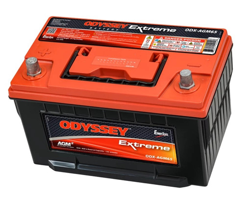 Odyssey Battery Auto/Truck/Heavy Duty & Commercial Extreme AGM Battery (65-PC1750T) - ODX-AGM65