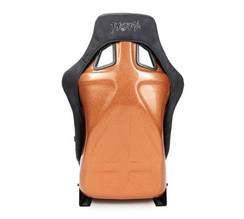 NRG FRP Bucket Seat (Large) Prisma Edition w/ Orange Pearlized Back - Spooky Edition (Spiders/Bats) - FRP-302BK-SPOOKY User 1