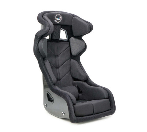 NRG FIA Competition Seat w/ Head Containment & Comp Fabric FIA Velcro Paddings - Thick Cushion (Blk) - FRP-RS700M-BK2 Photo - Primary