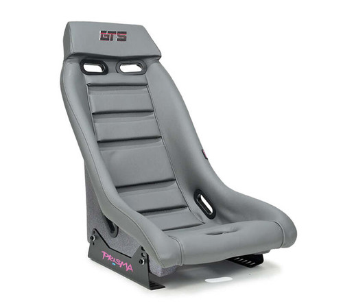 NRG GT Retro Bucket Seat -Gunmetal PVC Leather Gunmetal Stitching Multicolor Fiberglass Back Glitter - PRI-150GM Photo - Primary