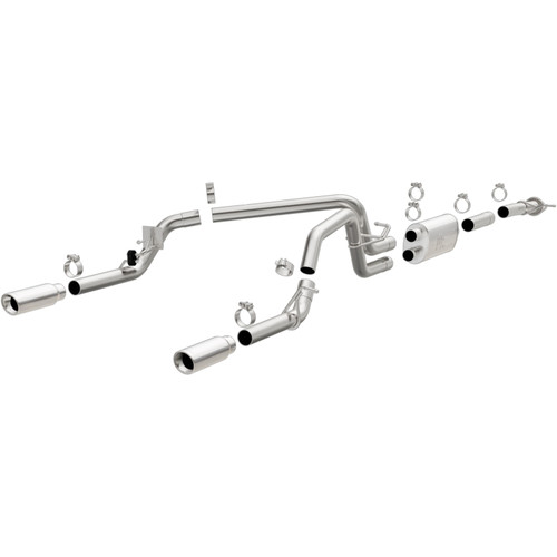 MagnaFlow Stainless Cat-Back Exhaust 2015 Chevy Colorado/GMC Canyon Dual Split Rear Exit 3.5in - 19019