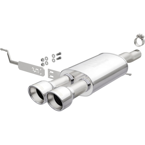 MagnaFlow 14-17 Mini Cooper L4 2.0L (Hatch Excl. 4-Door) 2.5in Pipe Dual-Tip Axle-Back Exhaust - 19134