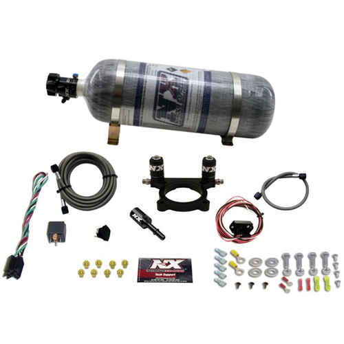 Nitrous Express 2013+ Subaru BRZ Nitrous Plate Kit (35-100HP) w/Composite Bottle - 20960-12
